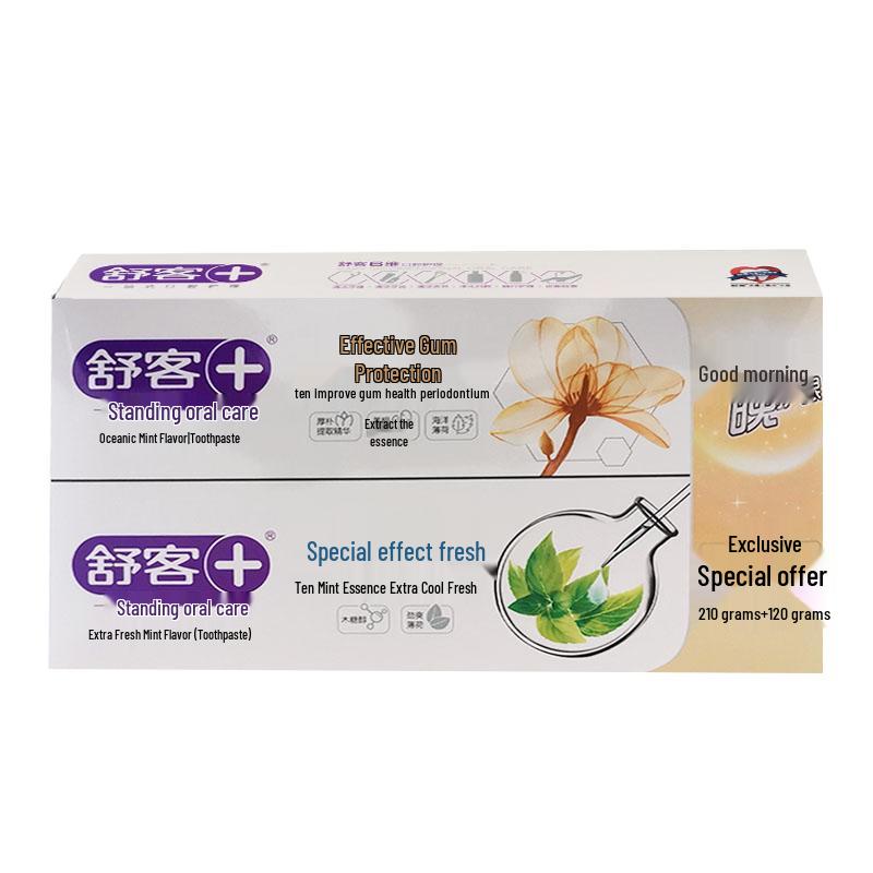 Shuke Mint Fresh Breath & Gum Protection Toothpaste Set