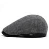 British Style Newsboy Cap Men's Beret Autumn Winter Warm Forward Cap
