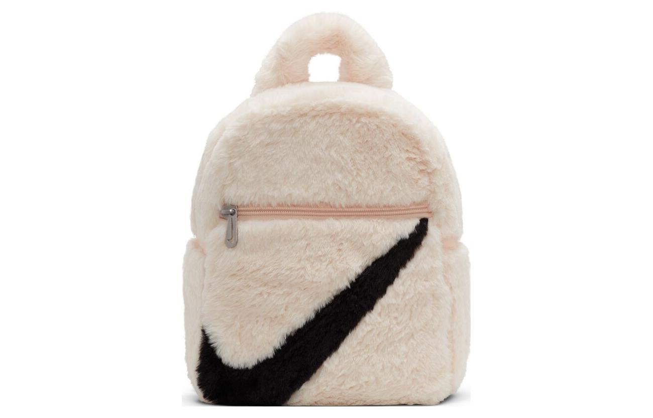 Nike Sportswear Futura 365 Faux Fur Mini Backpack 6L Guava Ice/Guava Ice/Black FB3049-838 Small