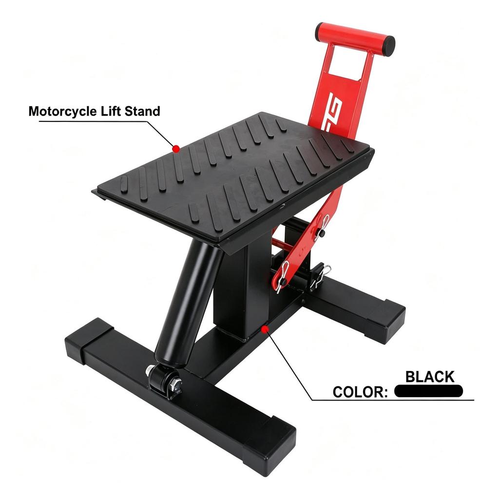 Universal Hydraulic Off-Road Motorcycle Repair Lift: Heavy-Duty, Stable Maintenance Stand