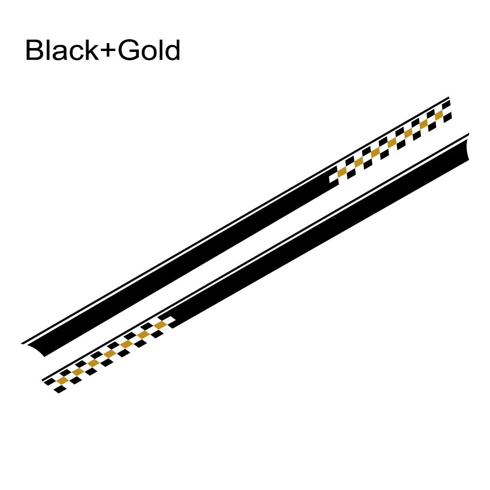 Car Body Side Long Stripes Stickers For Camper Van Rv Motorhome Minivan Cargo Panel Trunk Bus Auto Decoration Decals Accessories