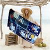 Bluey Customizable Name Beach Towel Soft Durable Quick-Dry Portable for SwimmingBeachCamping Travel Beach AccessoriesGym