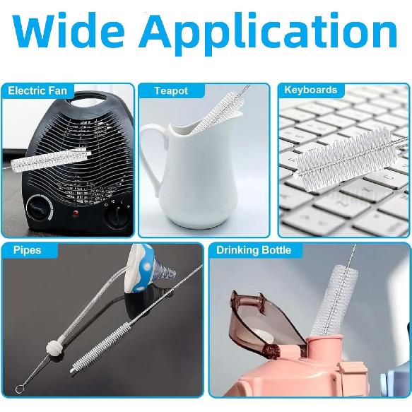 4Pcs Replacement Straw Fit for Owala 24oz 32oz,Reble Drinking Straws with Cleaner Brush Compatible with Owala FreeSip Water Bottle, Cup Accessories