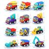 5/10/15/20pcs Mini Pull Back Cars Engineering Vehicle Toys Kids Birthday Party Favor Classroom Prize Valentine Gift