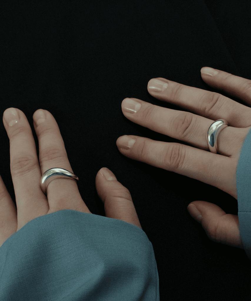Chorock A Ring (Glossy-Silver)