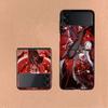 Arlecchino Genshin Impact Coque For Samsung Z Flip7 6 Galaxy Case Shockproof Z Flip5 Z Flip3 4 5G Hard Cover Phone TPU PC Hard