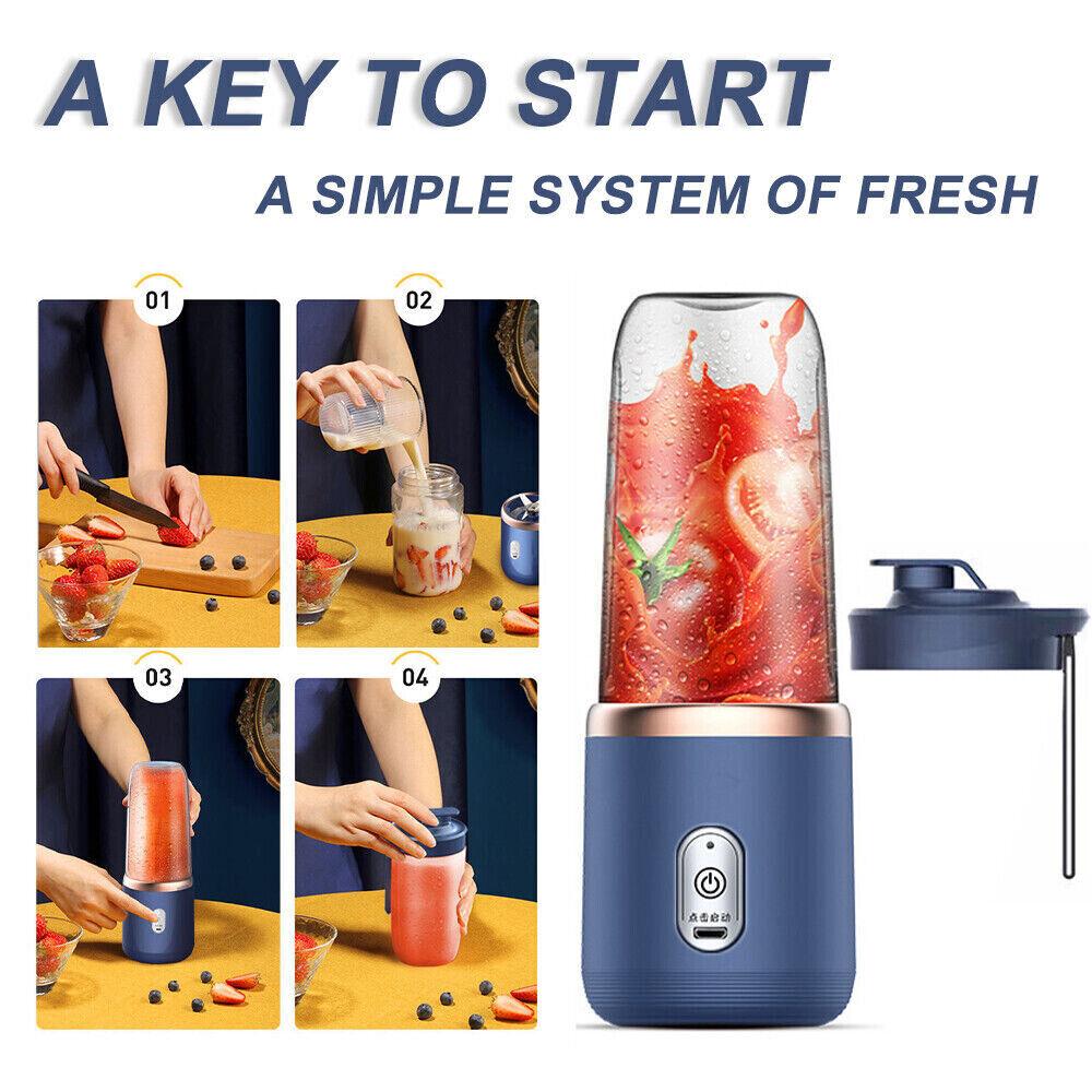 Mini Electric New Juice Maker Portable Blender Smoothie Juicer Machine Fruit