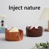 Wooden Yarn Bowl Yarn Storage Bowl Portable Knitting Yarn Bowl Cat Shaped Yarn Ball Organizer Multi-Function for Crochet Lovers