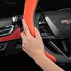 Suitable for Cadillac Premium Suede Snap-On Steering Wheel Cover Anti-Slip Durable Car Accessories Cts 2013 Ct4 Carbon Interior Ct5 Xt5 Xt4 Xt6