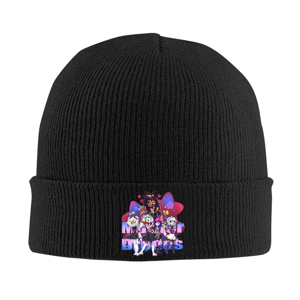 Murder Drones Knitting Hat Vintage Caps Female Male Gym Beanie Hats Winter Design Elastic Bonnet Hats