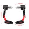 Universal Motorcycle Hand Guard Adjustable Length Alloy 7/8" Handlebar Protecter Brake Lever for Scooter ATV Mountain Bike