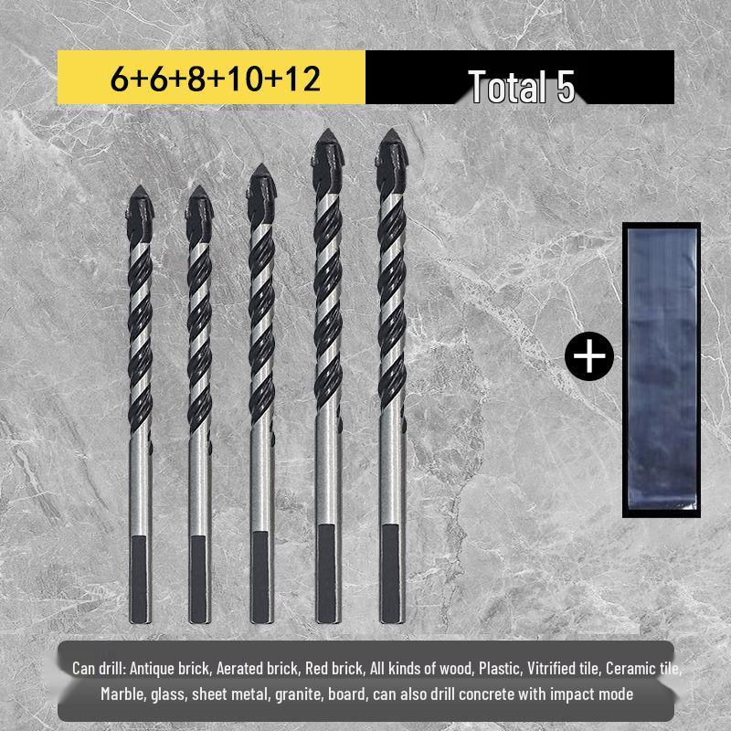 Multi-Purpose Tile Drill Bit for Concrete, Glass, Ceramic, Iron & Cement