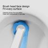 Disposable Toilet Brush Set Portable for Travel, Hotels, and Public Restrooms with Refill Sponge Heads
