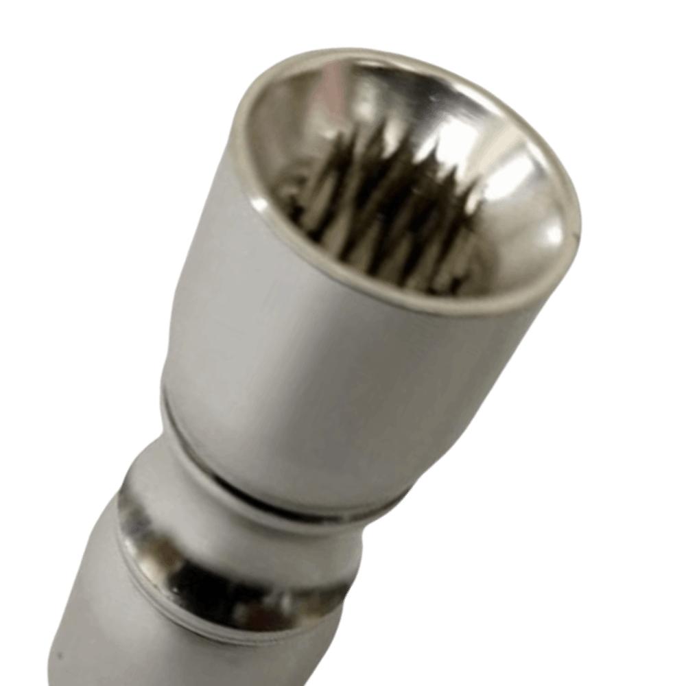 Aluminum Snooker Tip Pricker Textured End Billiard Repair Tool Snooker Cue Repair