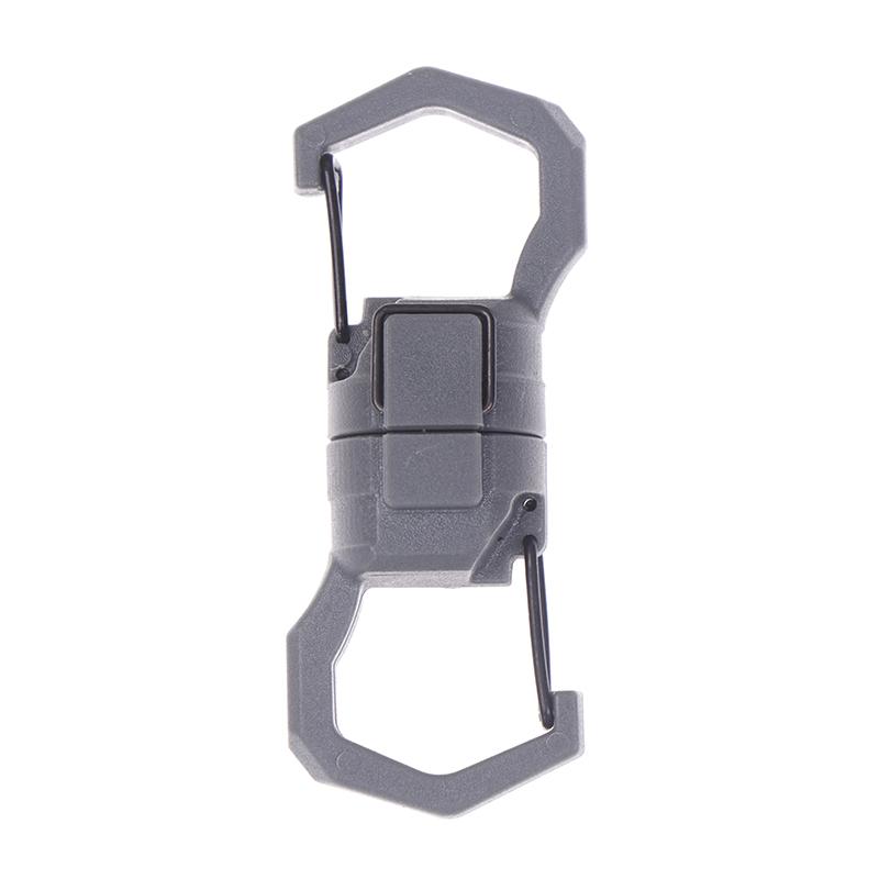 Multifunctional Portable Stainless Steel Tool Carabiner Tool Card Outdoor Survival Camping Accessories All In One