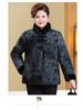 Plus Size Velvet Cotton Jacket for Women - Loose, Padded Winter Outerwear for Middle-Aged & Elderly