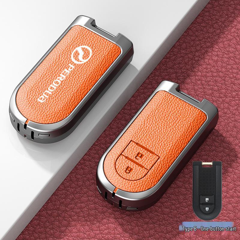 Universal Car Key Case: Fits PERODUA & Toyota Remotes, Key Shell Protection for Men & Women