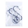 1pcs Windproof S-hook Metal Hook Without Drilling, Bathroom Anti-drop Storage S-shaped Spring Buckle Anti-disengagement Hook