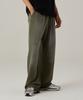 URBANAGE Pigment Washed Signature Wide Sweatpants Khaki