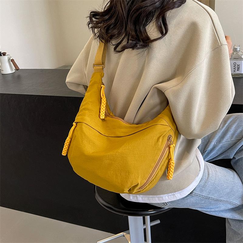 2026 Women's Fashion Large Capacity Shoulder Bag - Ruiying Casual All-Match Korean Tote