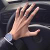 Stainless Steel Smooth Cambered Ring Steel Color 6mm Wide Simple Geometric Type Mens Ring  Gold Rings for Women Jewellery
