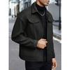Autumn and Winter, Collar, Woolen Jacket, New Style, Men's Jacket, Casual, Sports, Business Jacket, Men's