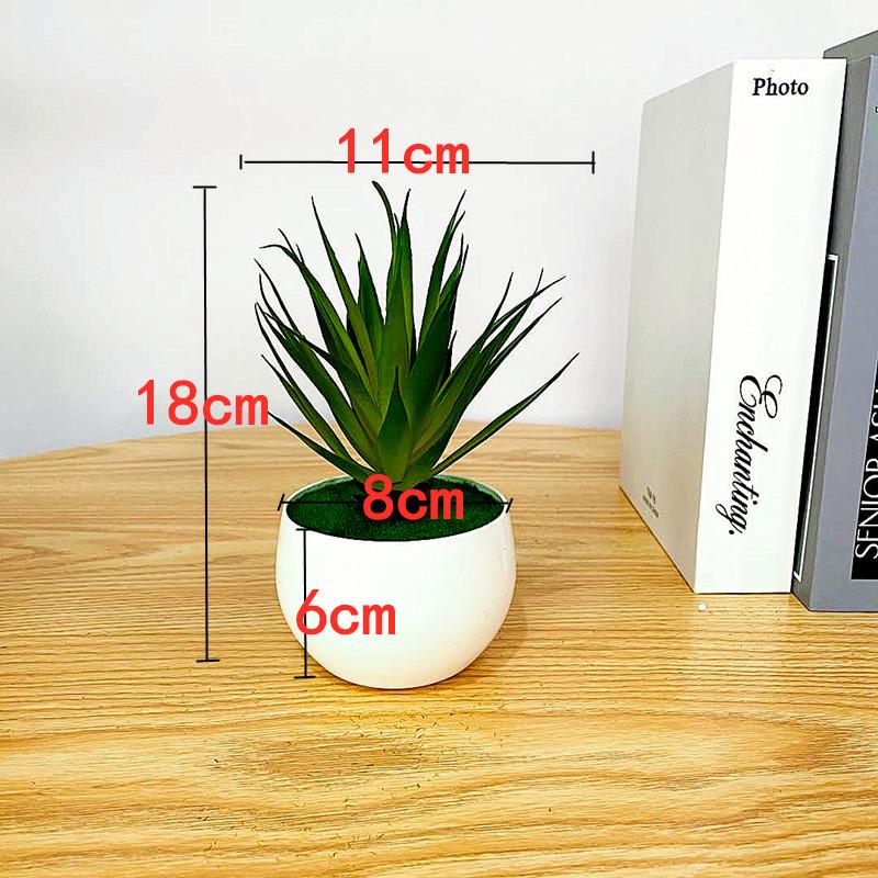 Gladiolus Pvc Realistic Succulent Flower Pot Plastic Craft For Living Decor Room