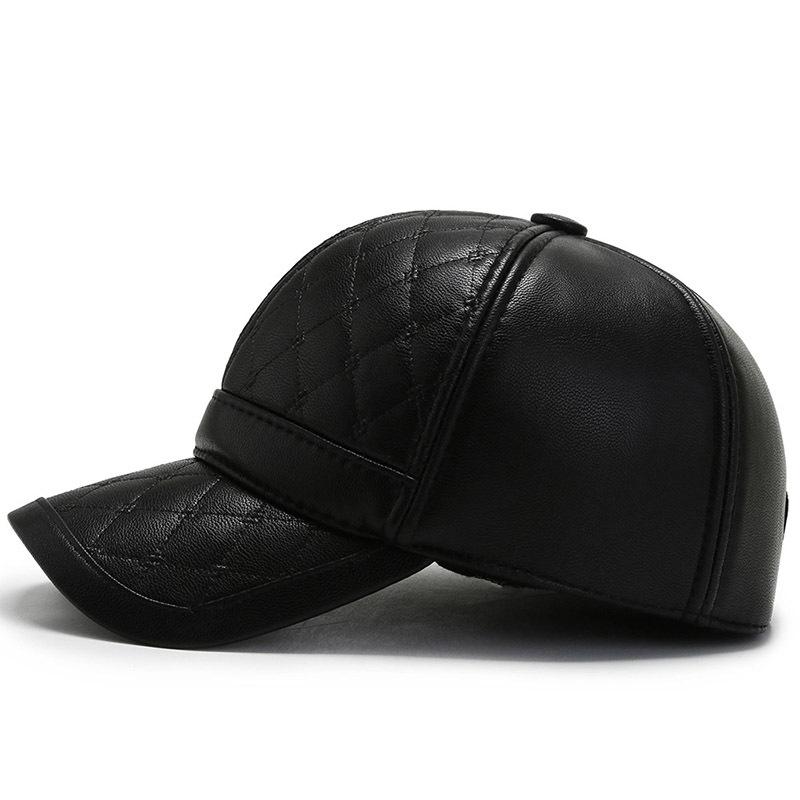 Baseballkappe, Stepphut, warmer und kältebeständiger Herbst- und Winterhut, Outdoor-Freizeithut, Entenschnabel, Gehörschutzhut, Mode