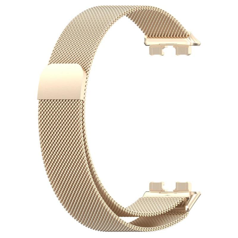 Milanese Band for Huawei Band 10 Metal Magnetic Bracelet comfortable Watchband Huawei Band 10 9 8 Breathable Replaceable correa