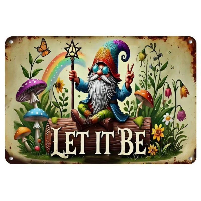 Vintage Metal Wall Art Sign 20x30cm Decor Home