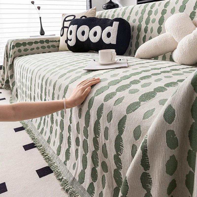 Four Seasons Universal Sofa Cover Cover All-inclusive Universal Cover Towel Blanket Winter Sofa Towel Full Cover Cloth