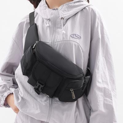 Marsupio casual e versatile per sport all'aria aperta, viaggi, grande capacità, leggero e impermeabile, borsa a tracolla da petto