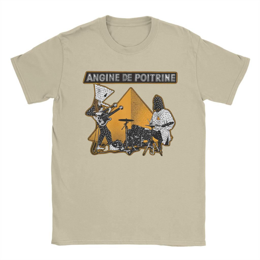 Angina di Petto T-shirt Estiva Cotone Puro T-shirt per Unisex Casual T-shirt Manica Corta Stile Streetwear T-shirt