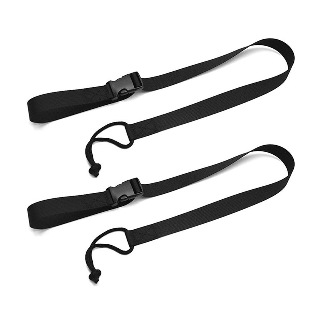 2Pcs Light Weight Ski Equipment Tie Strap Snowboard Leash with Buckle For Convenient Storage And Travel Easy to Use