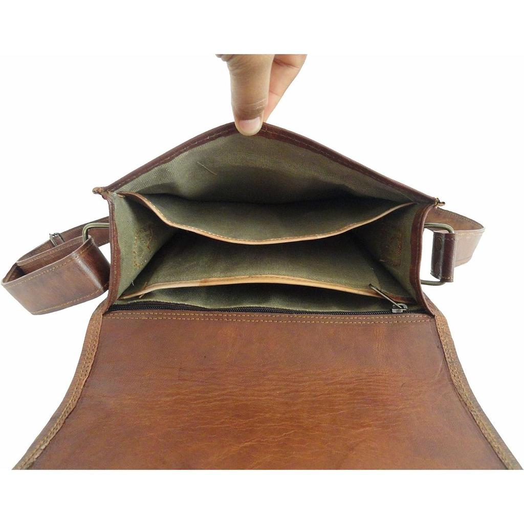 Vintage Messenger Bag, 13 Inch Laptop/MacBook Satchel Crossbody Shoulder Unisex