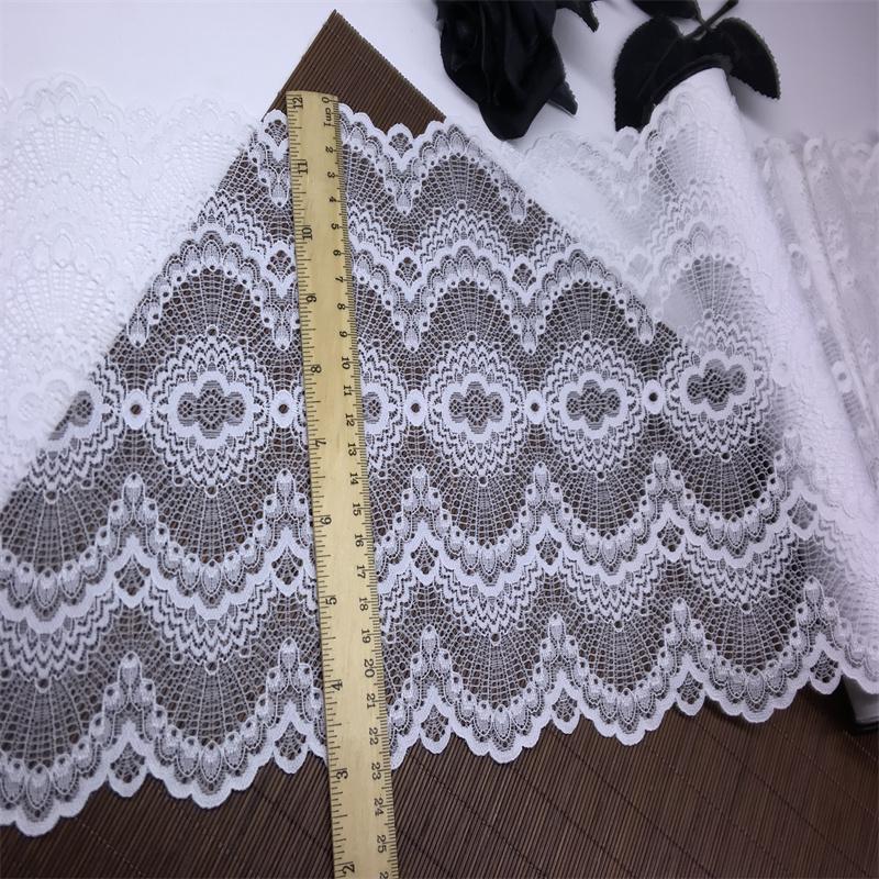 (8 Colors) Hollow Elastic Spandex Sewing Mesh Lace for Lingerie, Bra, Underwear, Garment, Wedding Dress & Crafting