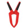 Spring Clamp with Long Flat Nose Plastic Fixing Clamp Woodworking Fixture Accessory3in Opening 75mm Deep 110mm
