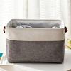 Scandinavian Style Storage Baskets Cotton Linen Fabric Practical for Home Decors and Efficient Organization In Various Rooms