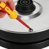 Strong Carbon Steel Insulated Screwdriver Created For Prolonged Service In Electrical And Home Improvement Projects