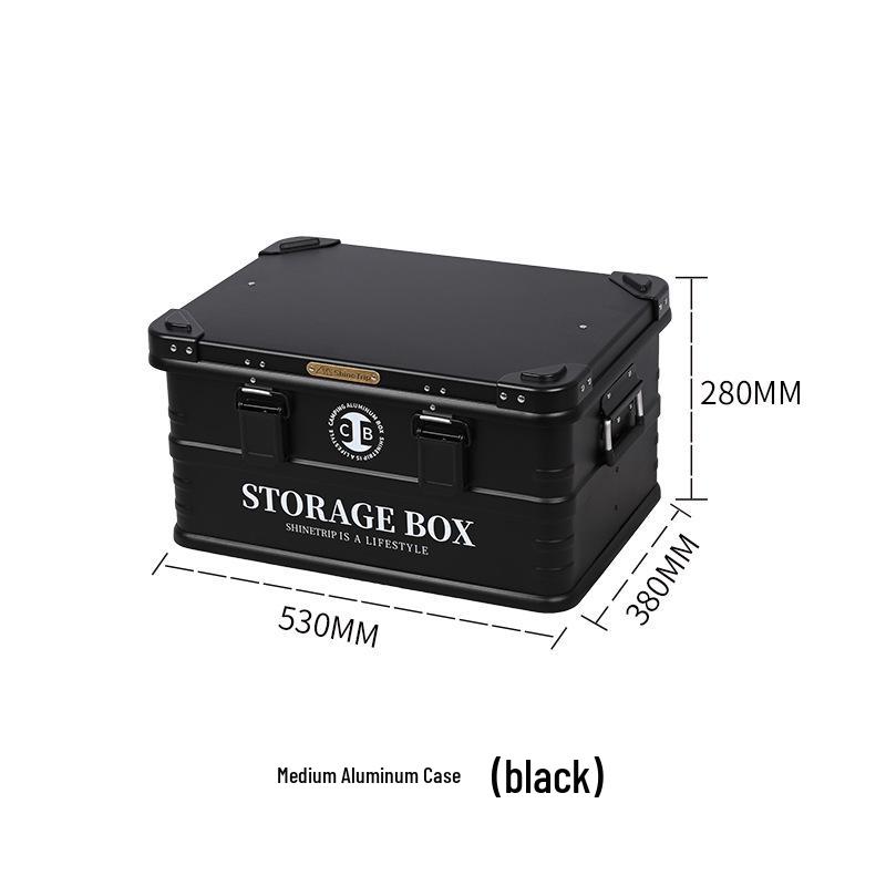 Mountain Fun Aluminum Alloy Outdoor Camping Gear Storage Box