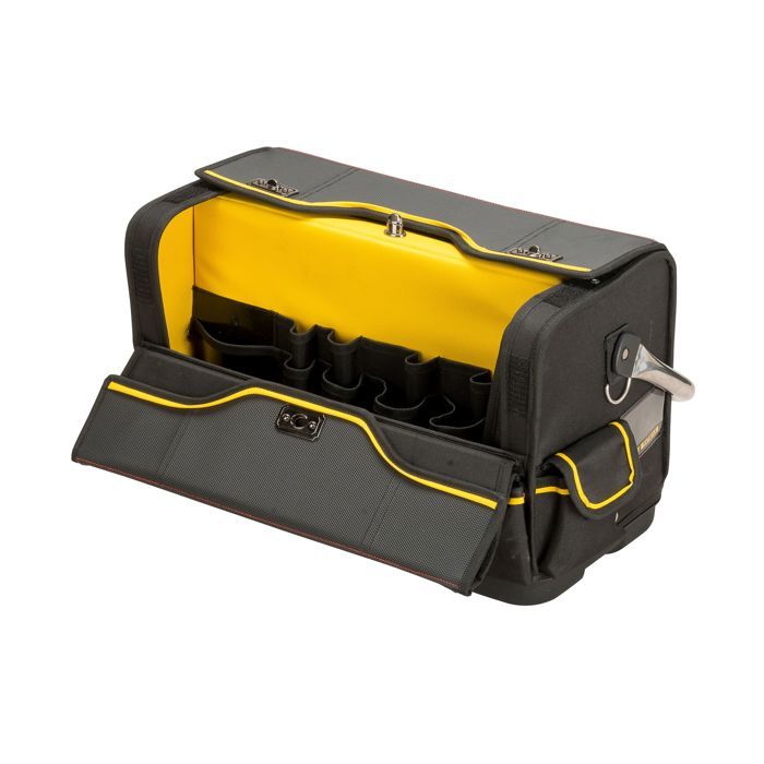 Sac porte-outils - STANLEY - Fatmax FMST1-70719 - S'ouvre entièrement - Base en polypropylène - Noir