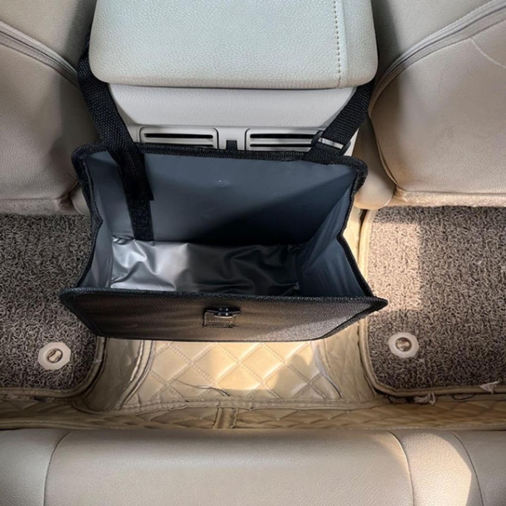 Foldable Trash Hanging Waterproof Storage Large Car Accessories Can, Leak-Proof Bag, Capacity, (M)