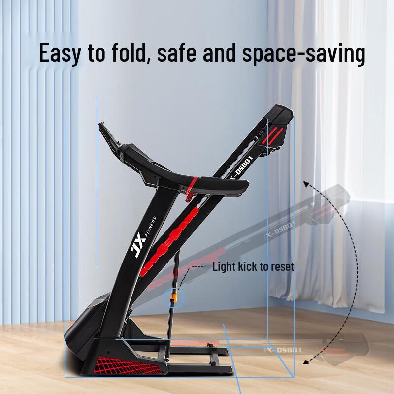 JUNXIA Electric Treadmill CN plug (adapter included)
