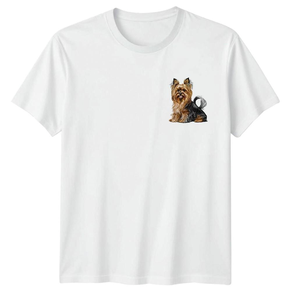 Yorkshire Terrier Dog Animals Unisexs T Shirt Unisexs Tee Graphic Unisex Top S