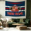 Custom Name Sunderland AFC Printed Tapestry – Wall Hanging for Bedrooms, Dorms, and Home Decor