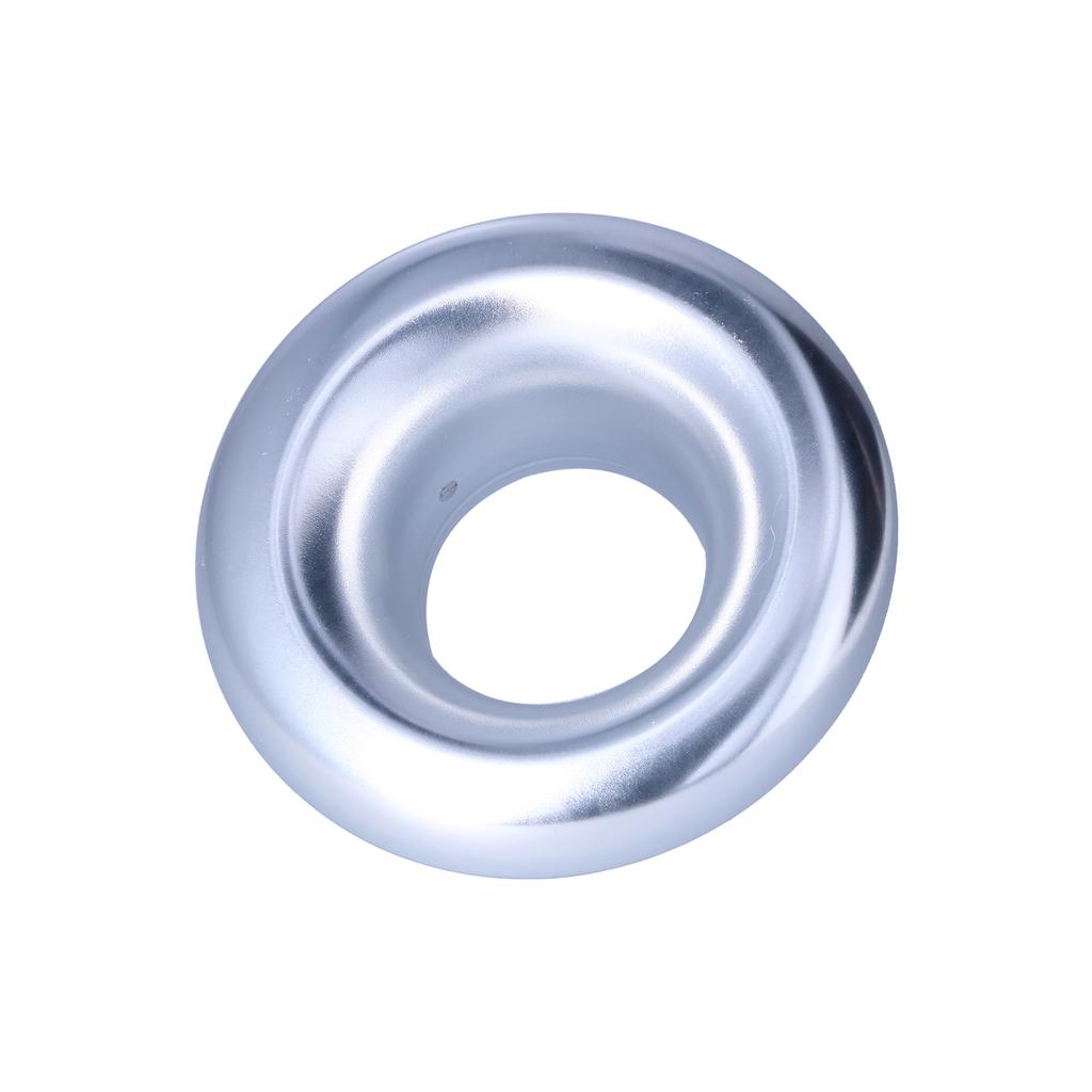 73mm2.9in Car Short Ram Cold Air Intake Turbo Horn Aluminum Velocity Stack AdapterSilver