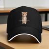 Vintage Retro Weight Lifting Gym Funny Cat Deadlift Sun Baseball Cap Spring Stylish Trucker Hat For UnisexTeens Baseball Caps