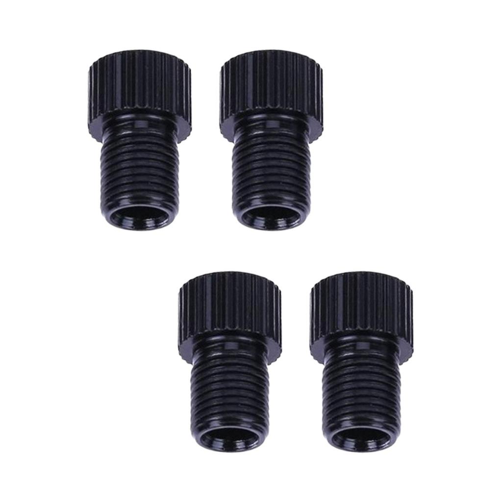 4x Bike Valve Adapter Convert Mountain Road Bike Tire Converter Pump Tools Air Nozzle Tube Bicycle Accessories for Folding Bike