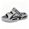 Men's Durable Waterproof Sandals - Two-Way Wear, Non-Slip, Thick-Soled Summer Slippers for Outdoor and Driving.
