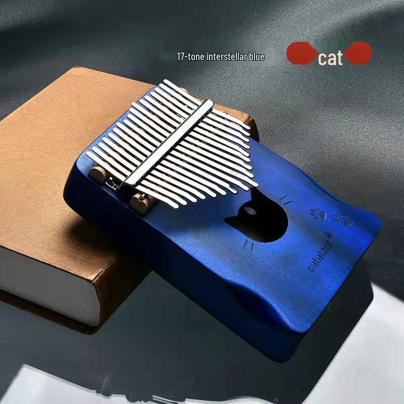 17/21-Ton Daumenklavier Kalimba - Beliebtes kleines Musikinstrument Souvenir